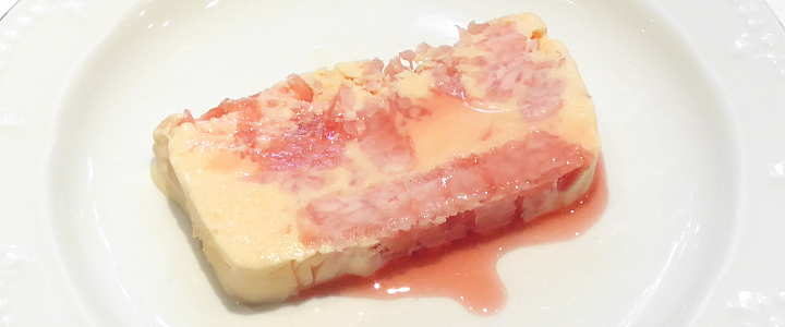 Semifreddo al Campari e pompelmo